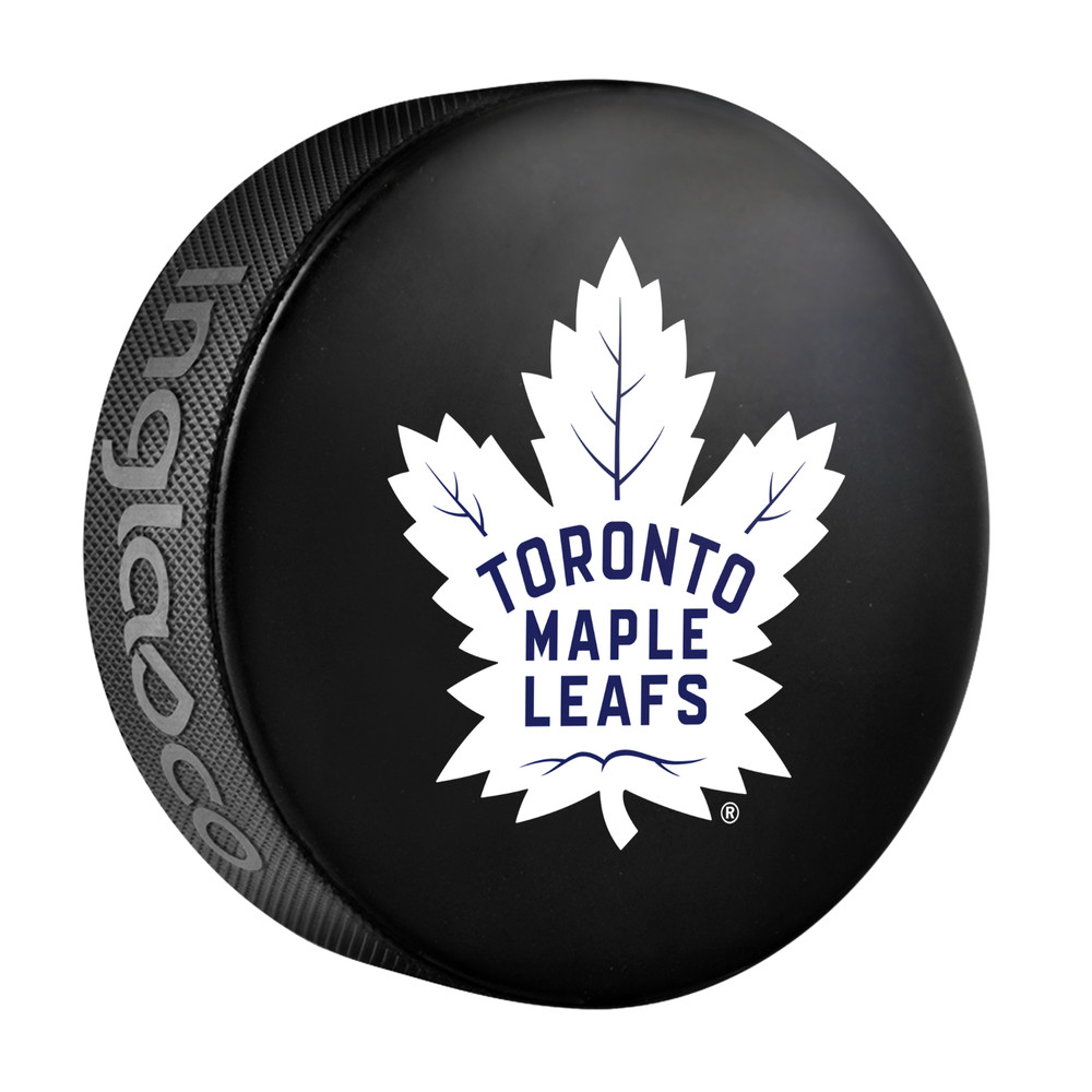 Inglasco Souvenir Puck - Toronto Maple Leafs