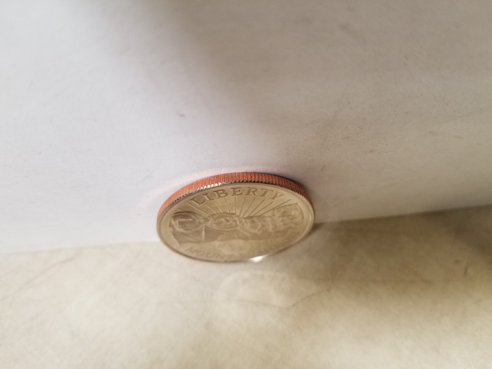 Liberty Mount Rushmore 1991 Half Dollar Coin
