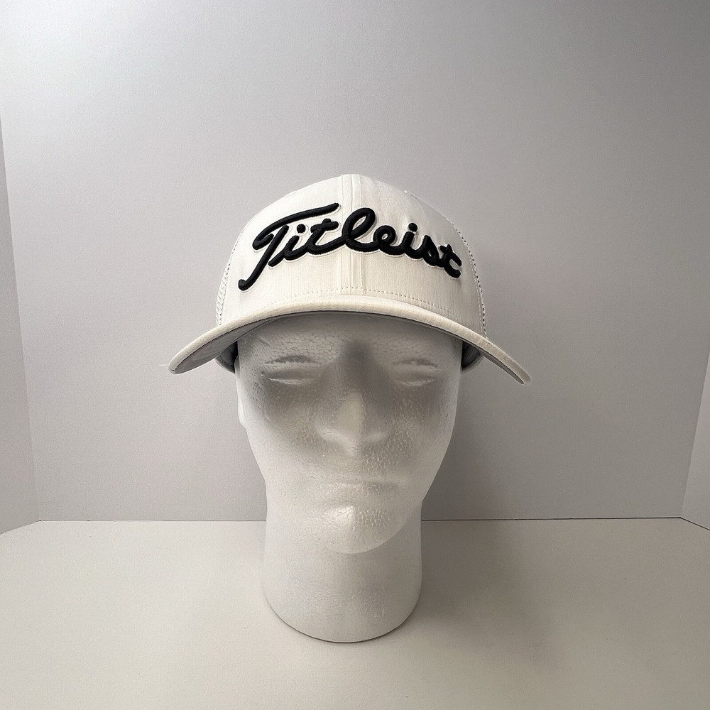 Titleist Golf Bay Hill Adjustable Cap Embroidered Logo White