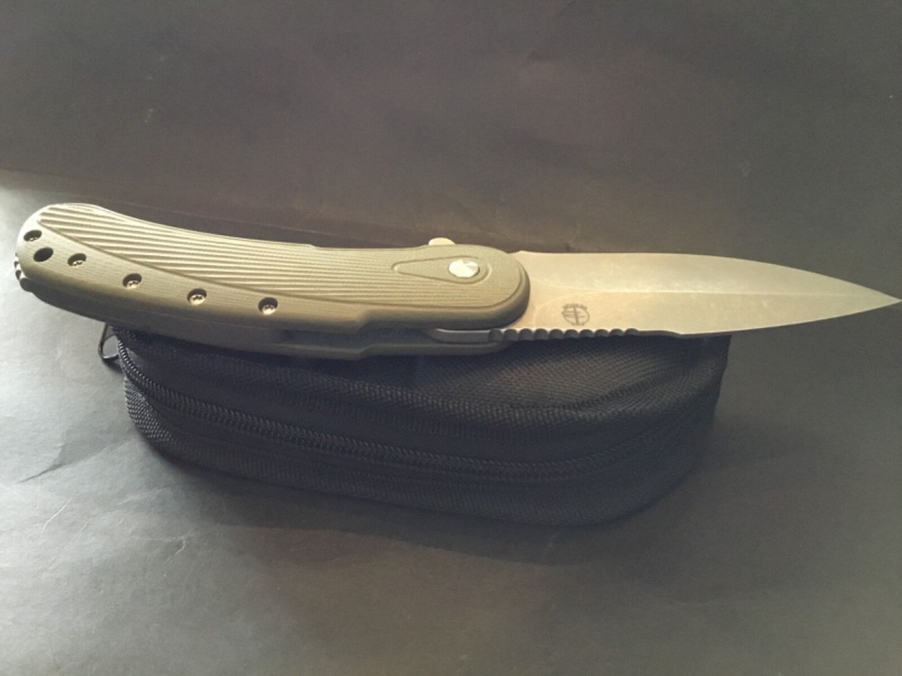 Custom Todd Begg Field Grade Bodega Flipper Folder Folding Knife