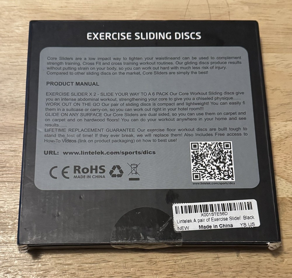 Lintelek Exercise Sliding Discs