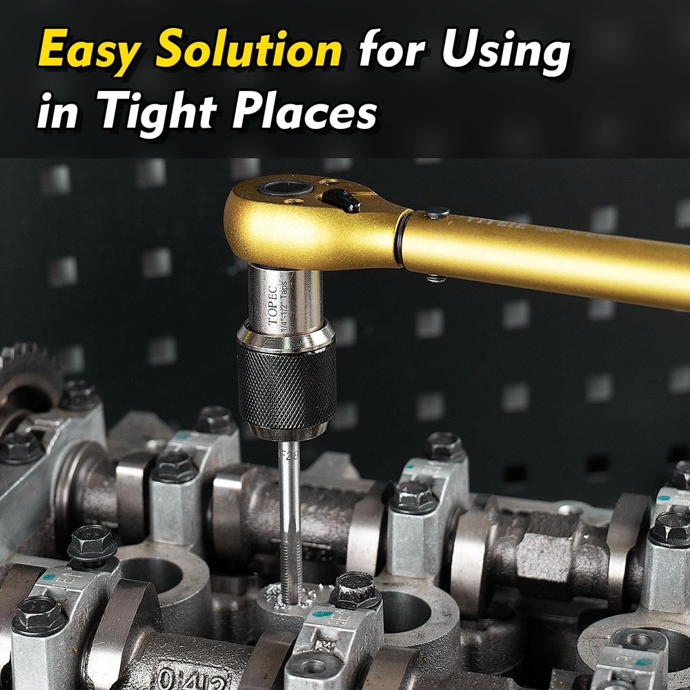 Topec Tap Socket Set, 3-Piece Extractor Tool with One Size, 3-piece