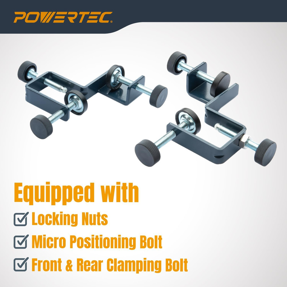 Drawer Front Installation Clamps, Adjustable Cabinet Face Clamp Set, Quick Mount