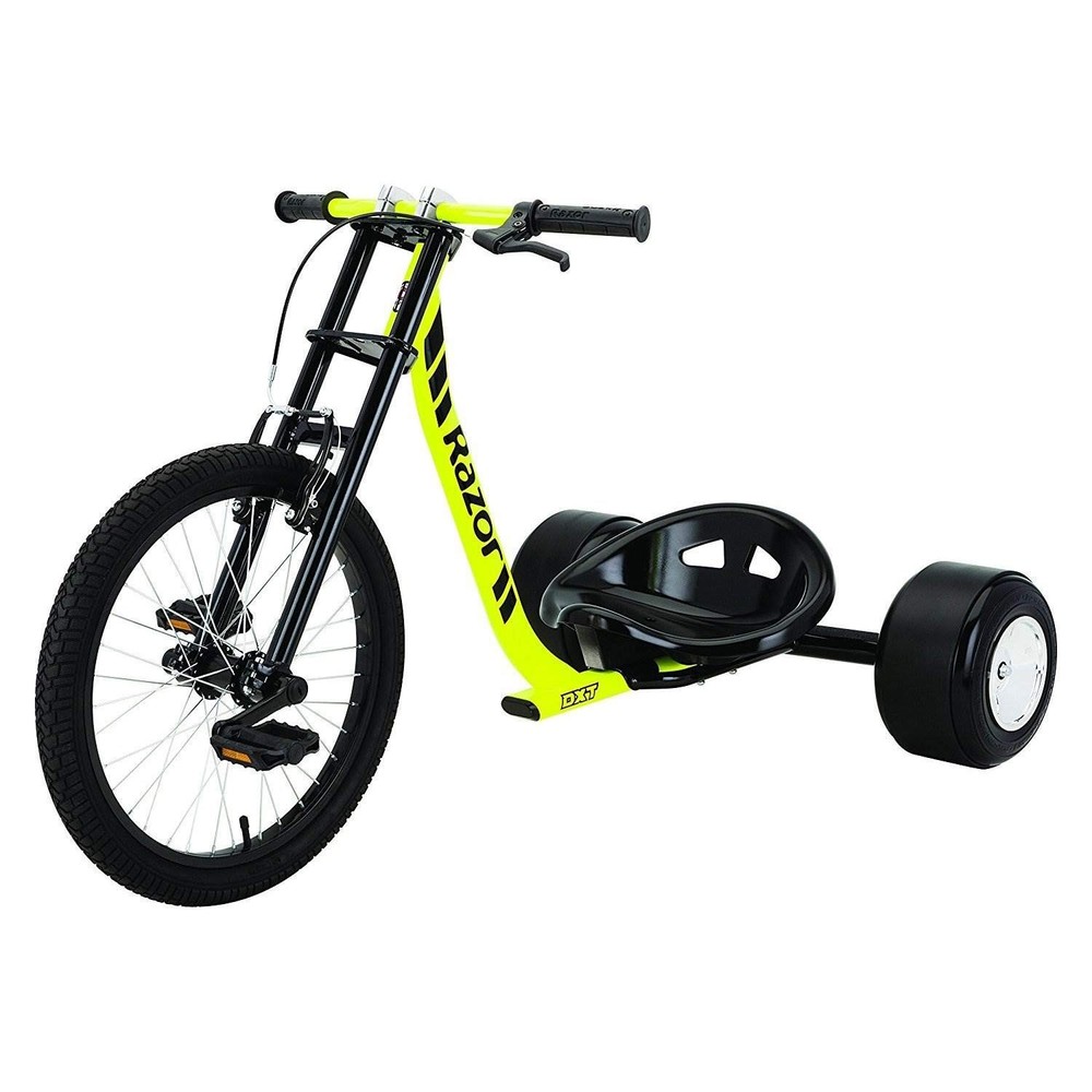 Razor DXT Drift Trike Yellow One Size