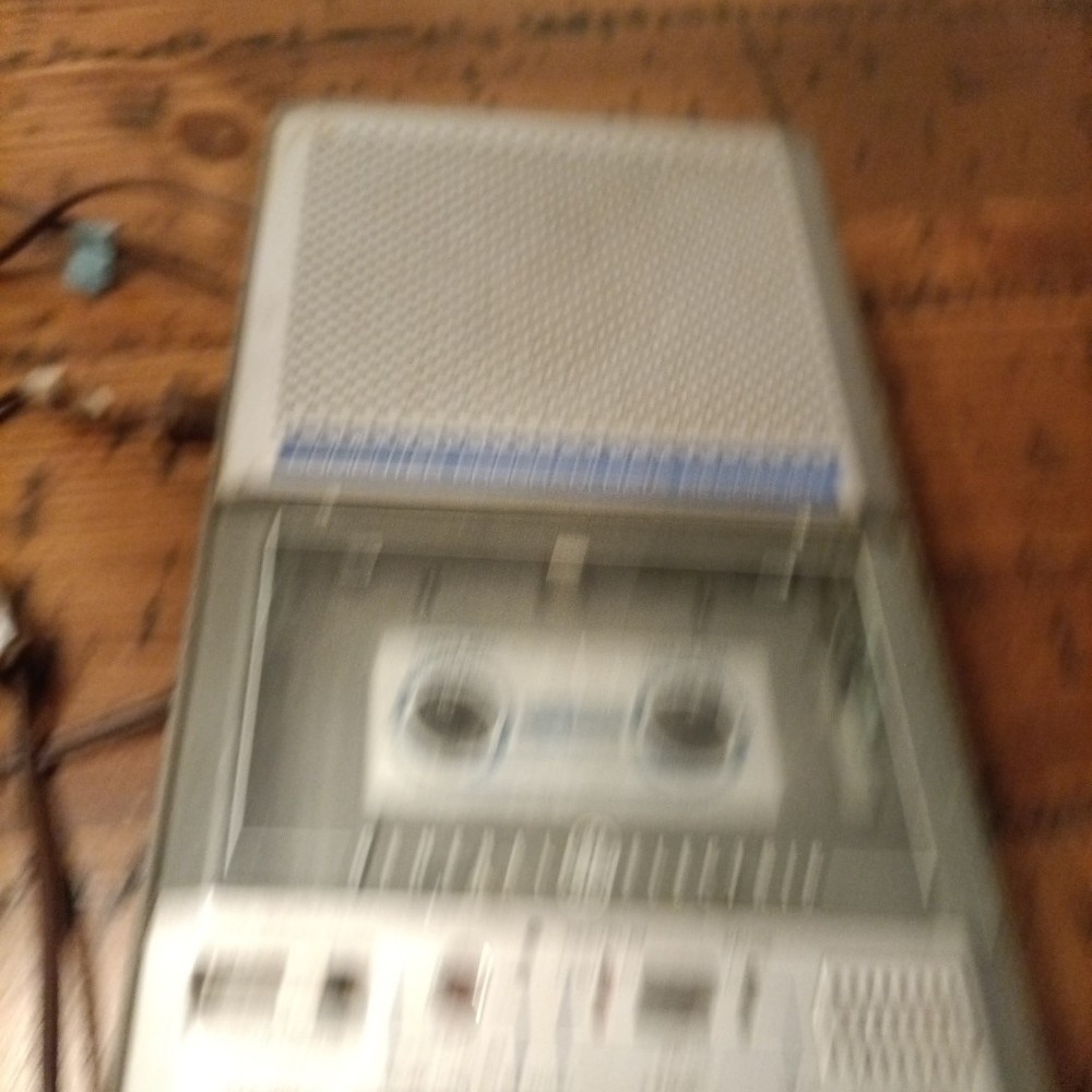 Vtg GE 3-5158 Computer Program Data Recorder Cassette Player Old PC Tested A1