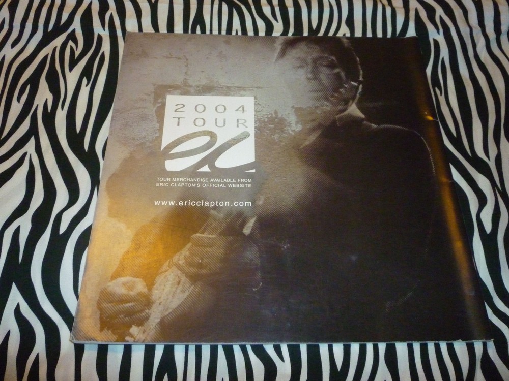 Eric Clapton 2004 Tour Book Good Condition!