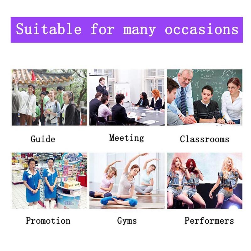 3 PCS headset earhook mic head worn microphone for Audio Technica Wireless