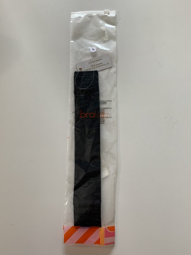 The Bra Lab Sz S Manhattan Black Back Strap Multiway, Interchangeable Back Strap