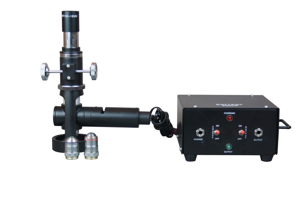 Battery Operated Field Metallurgical Reflected Light Material Lab Microscope