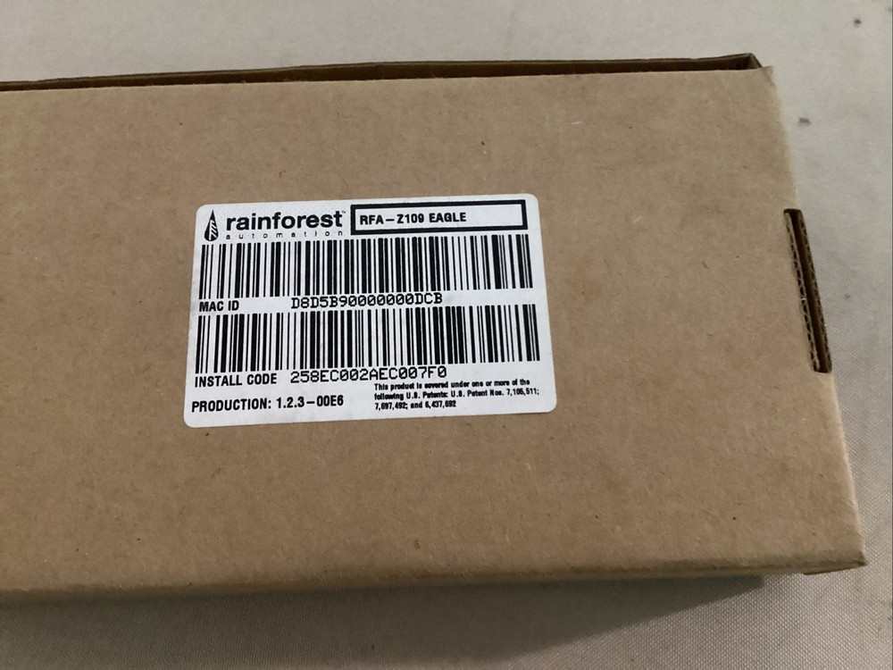 Zigbee Rainforest Automation RFA-Z109 Eagle Ethernet Gateway
