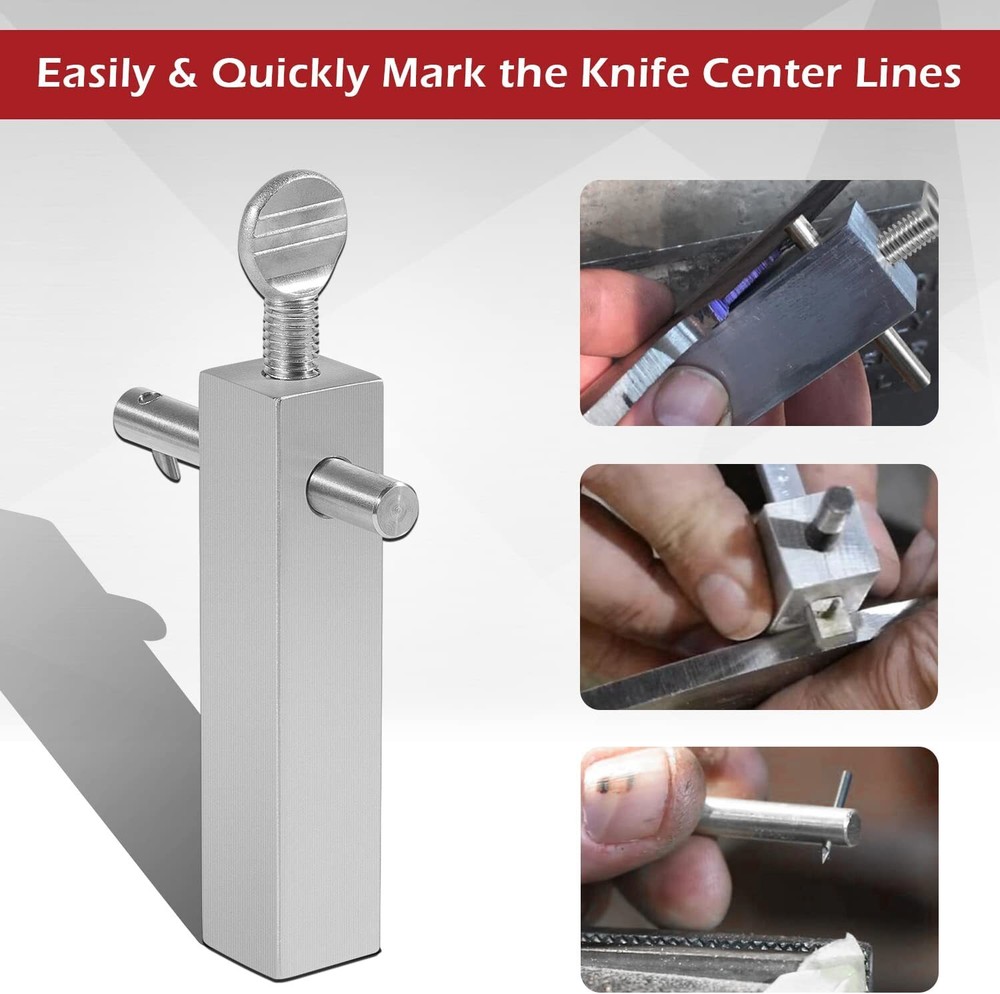 Knife Maker's Center Scribe Edge Line Scriber Belt Grinder Blade Making Tools