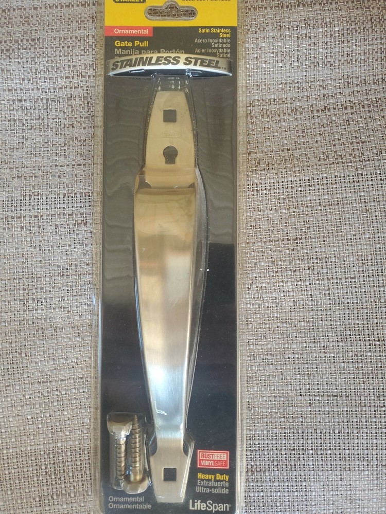 Stanley Ornamental Gate Pull Stainless Steel - S808-899 / CD1298