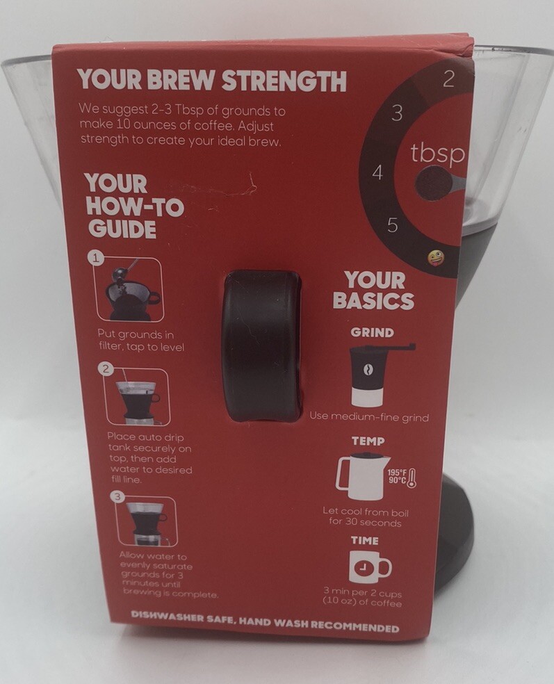 Goodcook Auto-Dip Pourover 16oz Coffee Maker