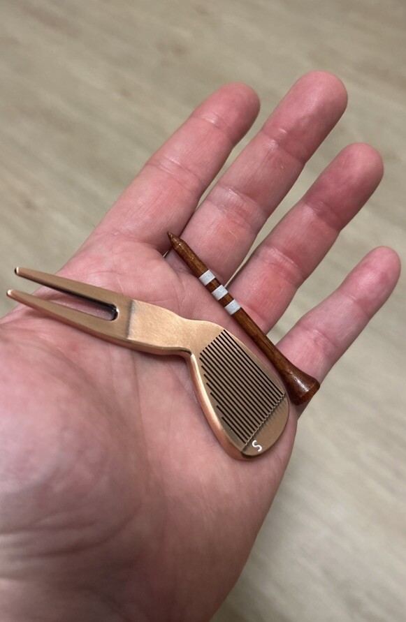 Ping Zing Copper BeCu Wedge Divot Tool RARE