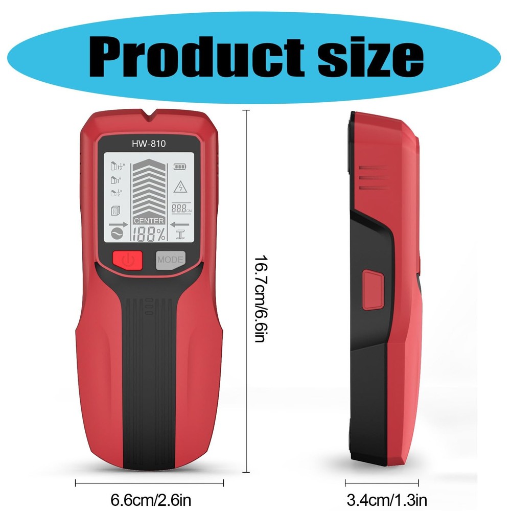 Stud Finder Wall Scanner - Electronic Stud Detector with Upgraded Smart Senso...