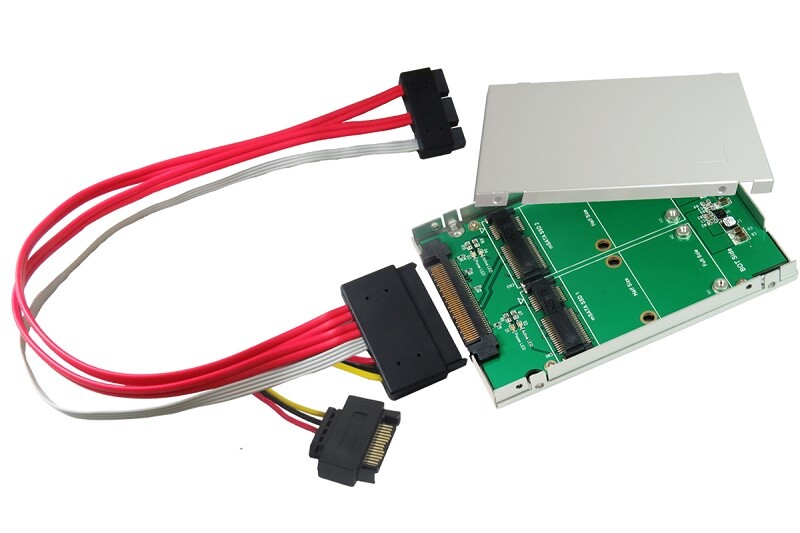 2.5 Inch SATA Express to mSATA SSD RAID Card