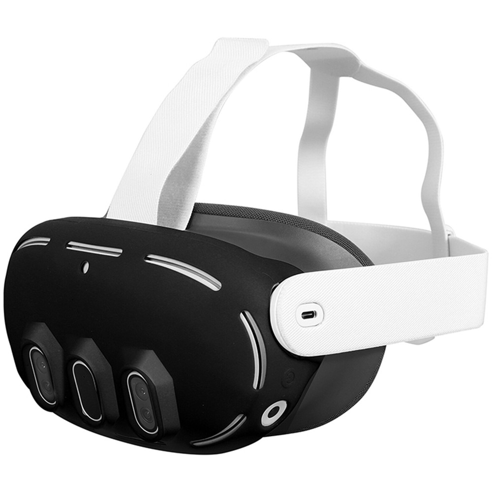 Multi-colors Soft Silicone Protective Case Cover For Quest 3 VR Glasses
