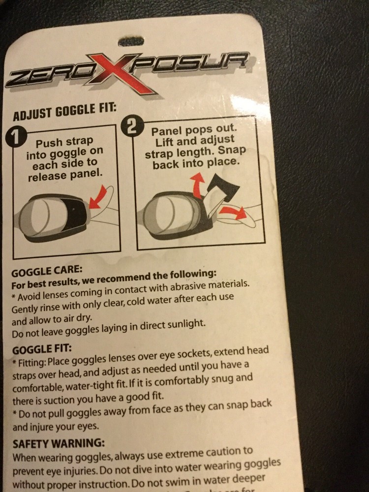 Zero Xposur Beach 2 Street Goggles
