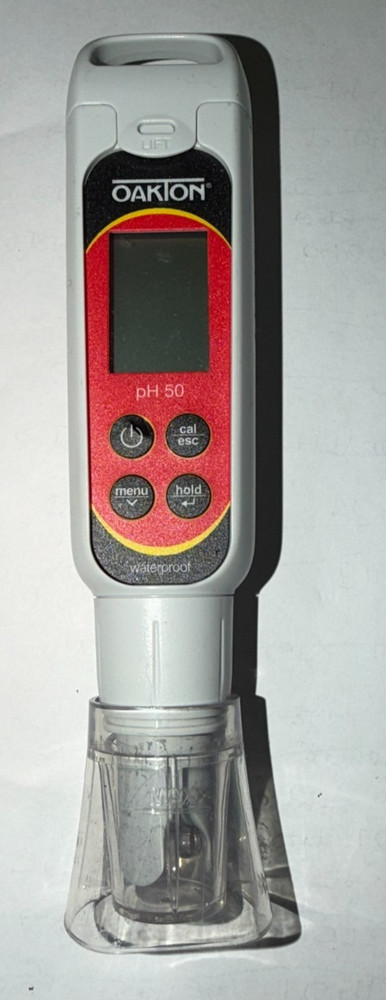 Oakton pH 50 Waterproof Pocket pH Tester Handheld Digital Meter