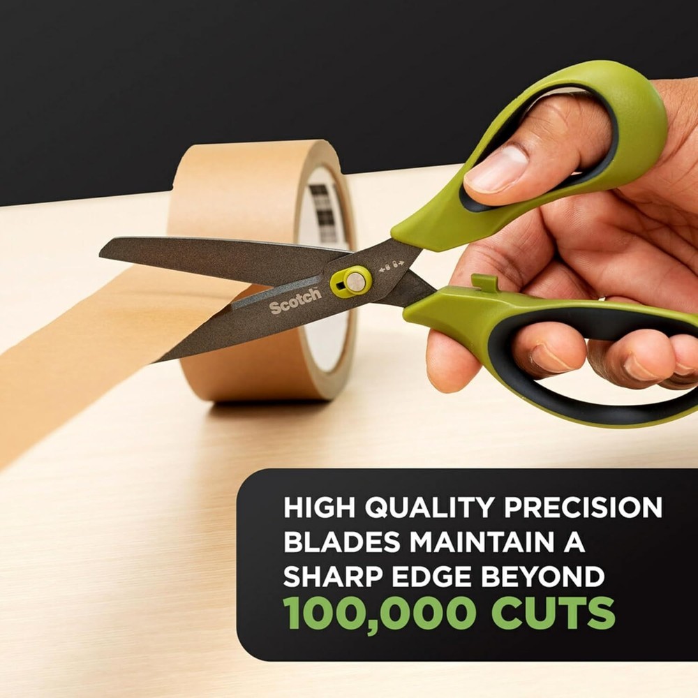 Scotch Non Stick Unboxing Scissors Dual Function Scissors and Boxcutter 8" 2 PK