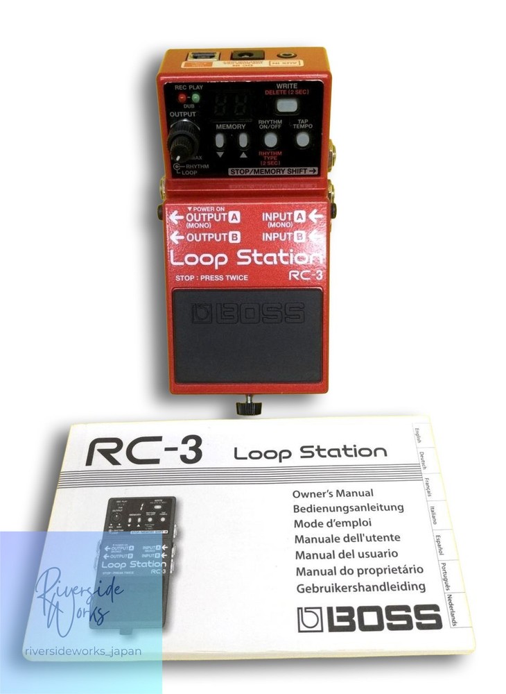 BOSS RC-3 Loop Station Effect Pedal for Guitar Used JP