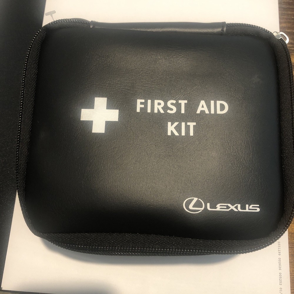 LEXUS FIRST AID EMERGENCY KIT CASE OEM NEVER USED