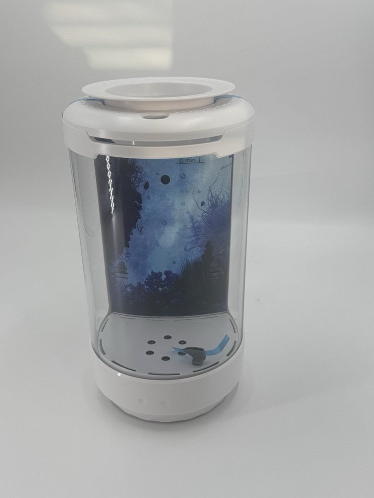 Small Fish Tank 1.2 Gallon Aquarium Starter Kit Desktop