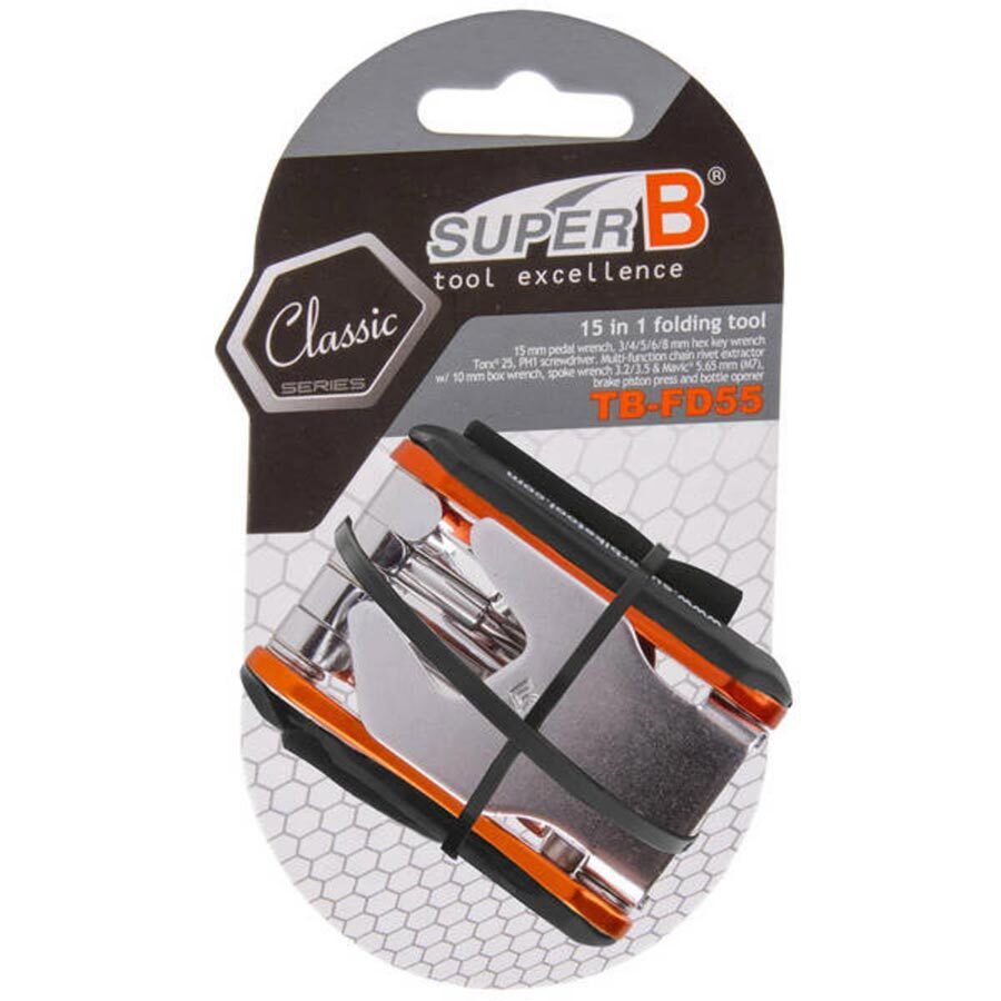 Super-B, TB-FD55, Multi-Tools, 15 Functions