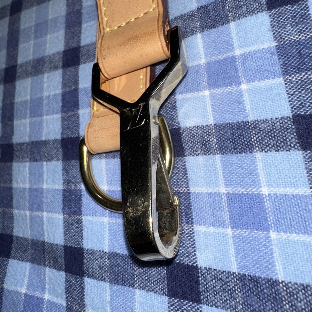 Authentic Louis Vuitton Leather Strap for Pegase ONE PIECE