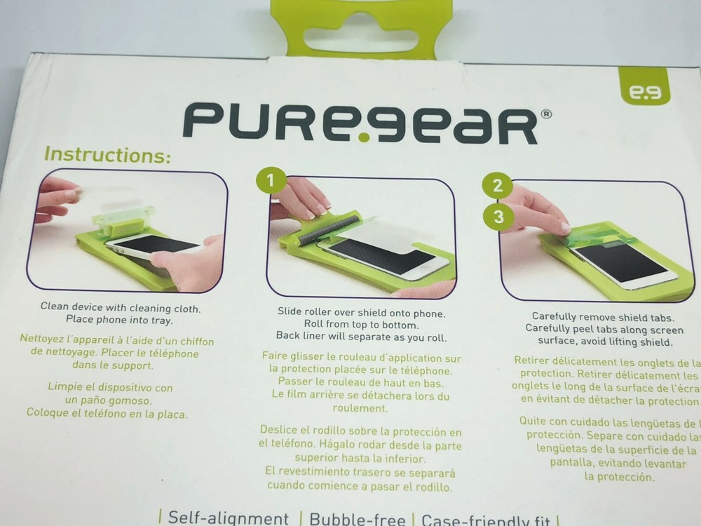 PureGear PureTek Roll-On Kit Screen Protector for Samsung Galaxy Tab 4 (8.0)