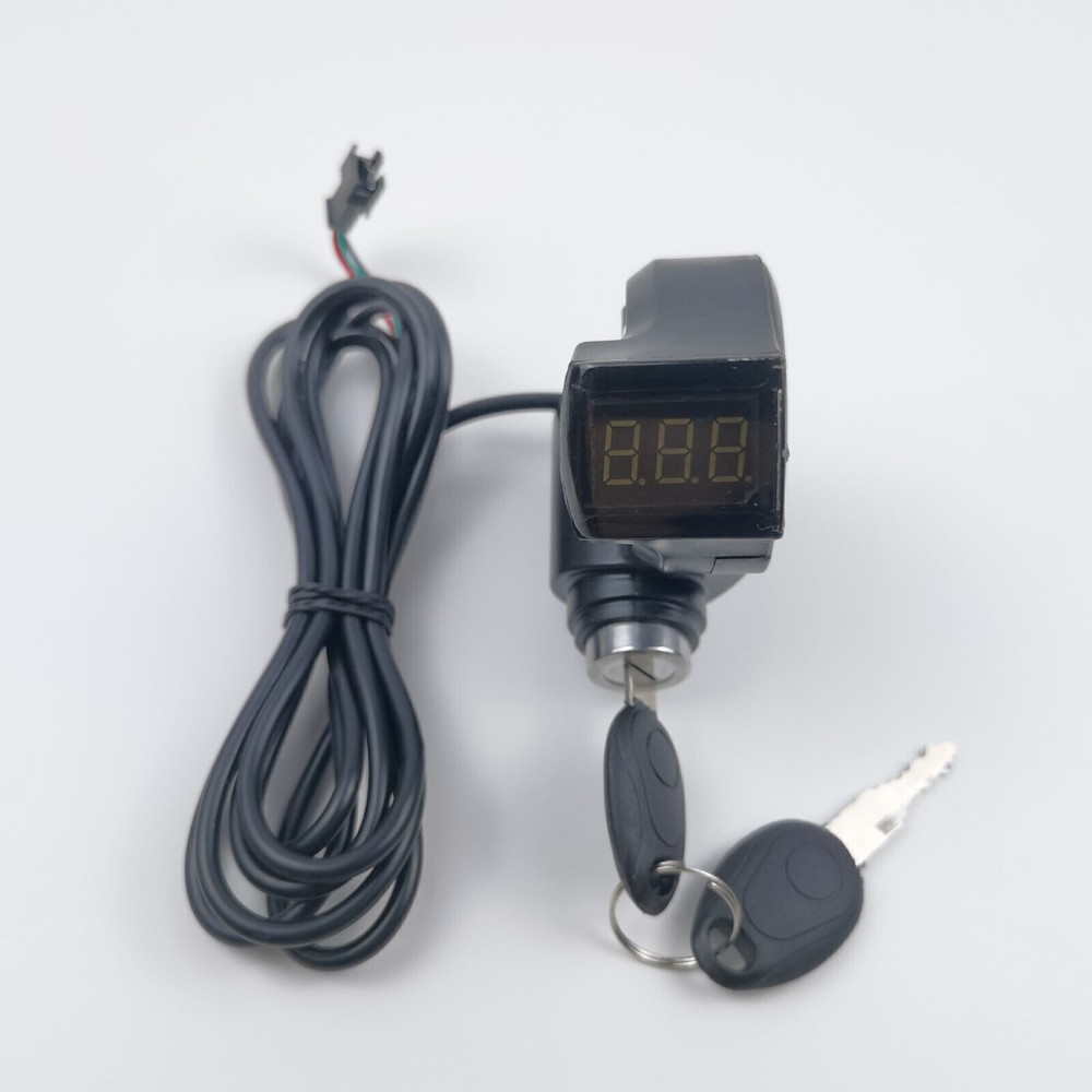 Power-off Key Start Switch Assembly Digital Voltage for Electric Vehicle Scooter