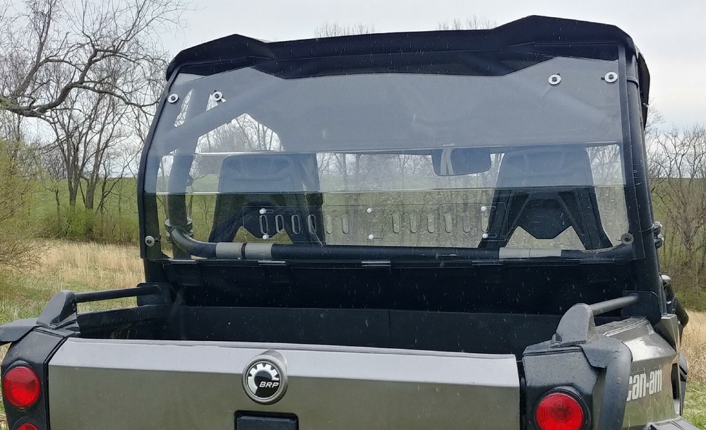 Can-Am Commander / Commander Max 2011-2020 Rear Lexan Window w/ Lower Panel.