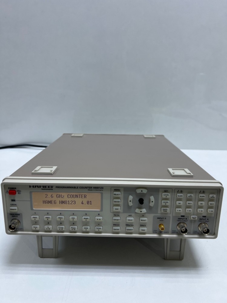HAMEG HM8123 Programmable Counter 2.6 GHz, 4.01