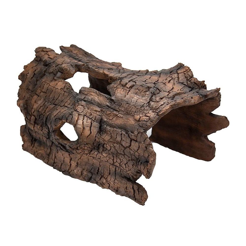 Faux Log Fish Cave for Pond - Koi Habitat & Predator Control, Aquatic Decor