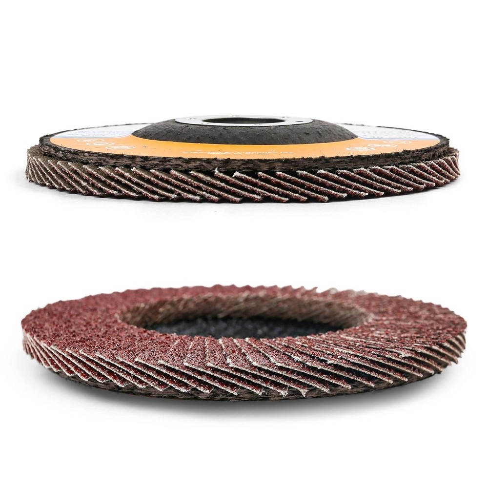 Versatile 20PCS Assorted Grit Flap Discs, 4.5 Inch for Grinding and Rust Removal