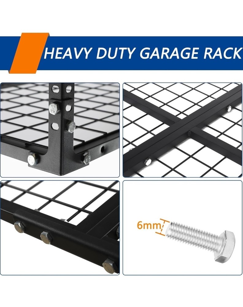 Garage Ceiling Storage Rack, 3x4ft Overhead Storage System, Hanging Rack