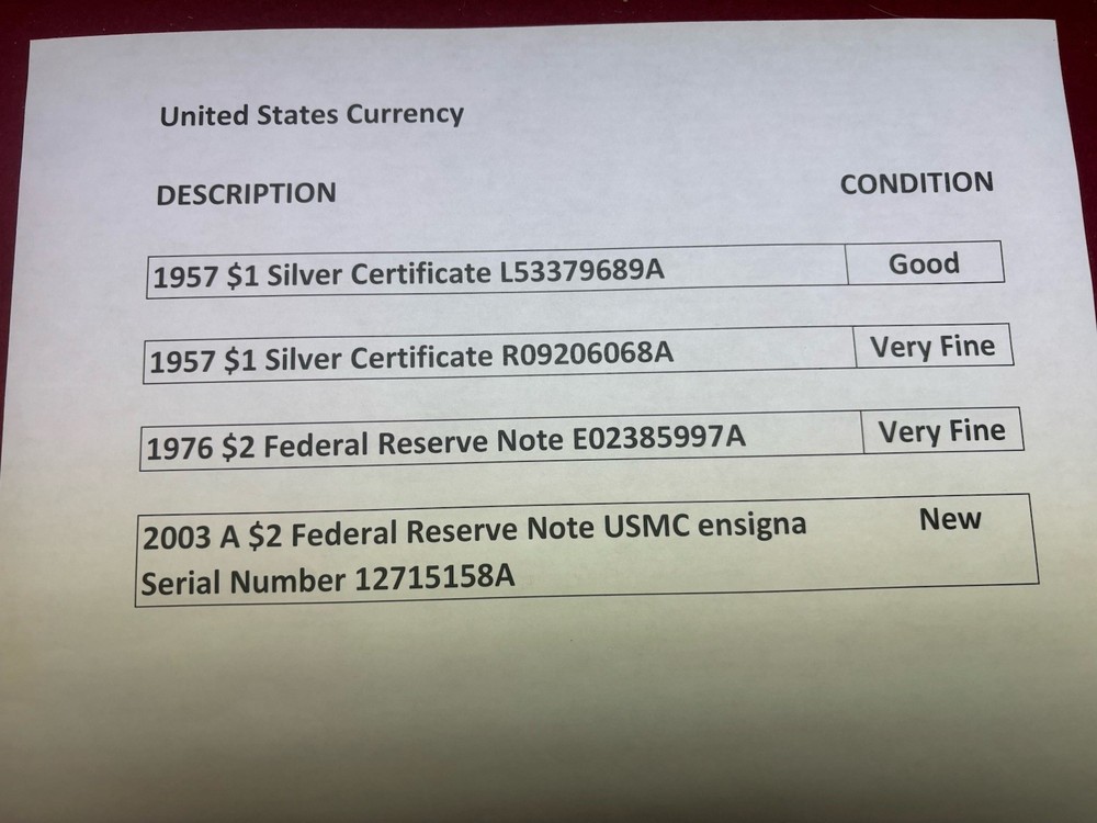 United States Currency