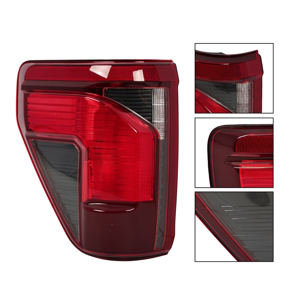 For 2024 Ford F-150 Halogen Tail Light Assembly w/Blind Spot Detection Left