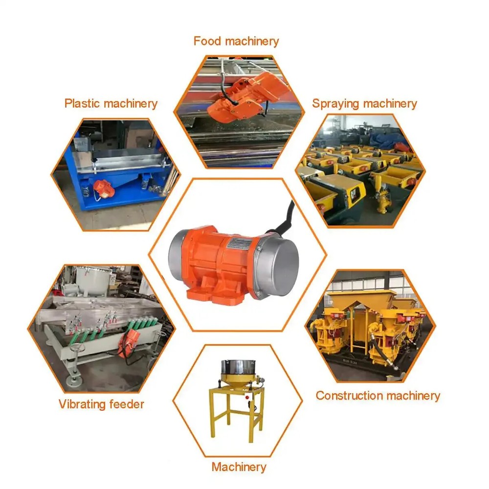 Adjustable Speed Vibrating Motor for Feeding Machine, Shotcrete Machine,