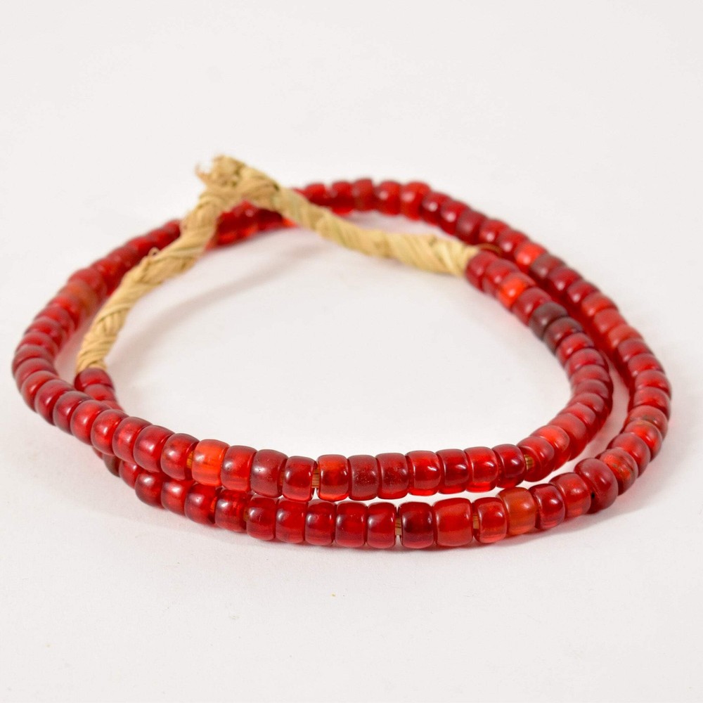 Padre Translucent Red Trade Beads