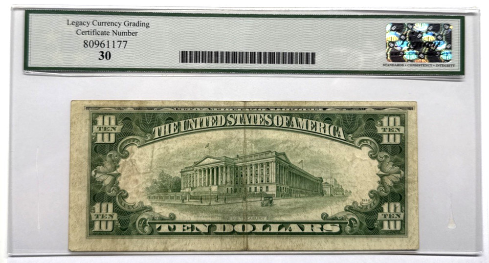LEGACY 30 1950A STAR FACE TO BACK OFFSET ERROR 3608*