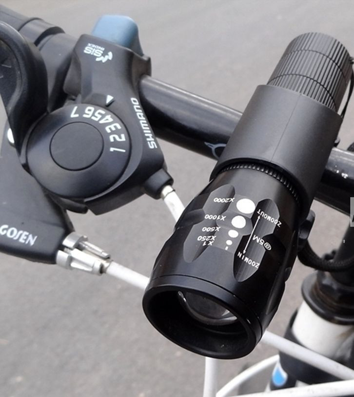 Bicycle Front Super Bright and Range Adjustable LED Head Light