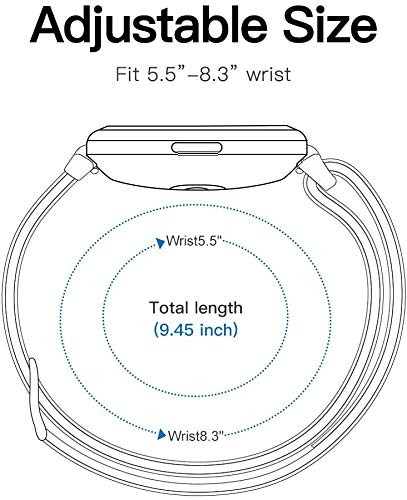 for Embr Wave 2 Band, Stretch Elastics Nylon Adjustable Strap for Embr Wave 2...