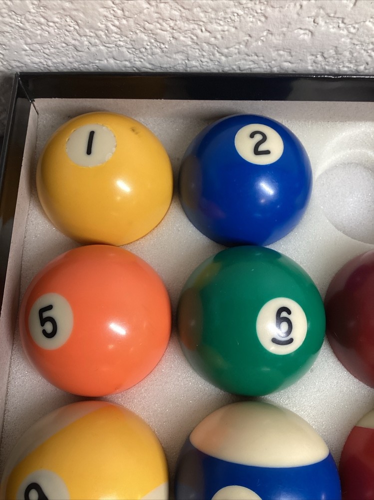 14x REPLACEMENT SOLID POOL BALLS 2 1/4”