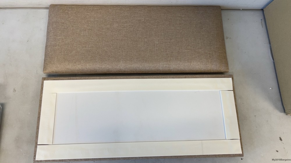 IFNOW Upholstered Wall Mounted Headboard, 3D Soundproof Wall