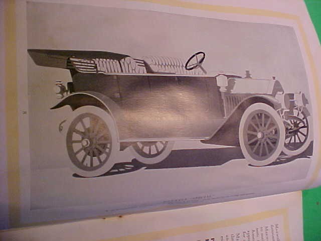 1912 Maxwell Motor Car Catalog