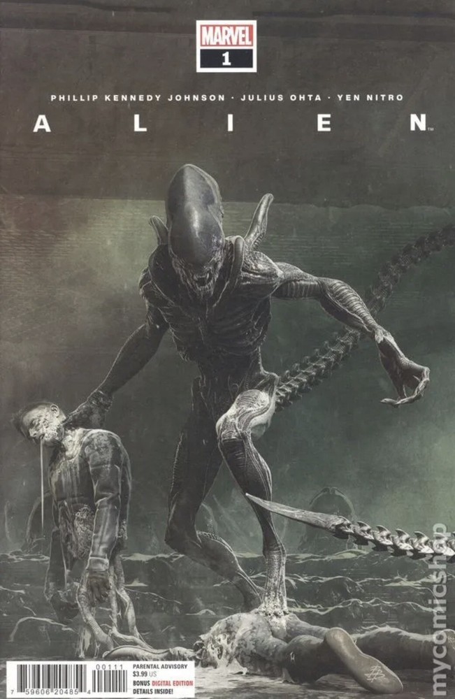 Alien #1 COVER A BARENDS 9/7/22 NM
