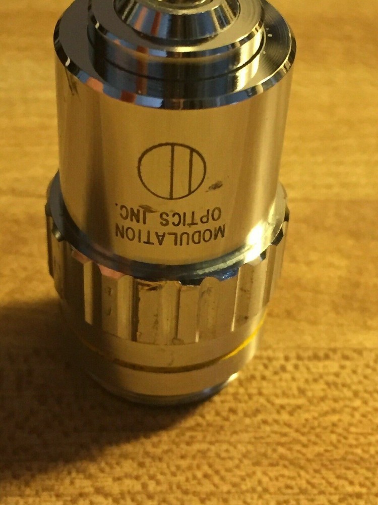 Fisher 10x 0.25 160 Hoffman Modulation Contrast Objective Microscope HMC HMS