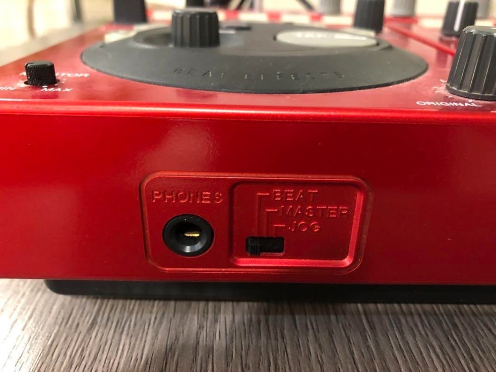 Pioneer DJ EFX-500 Red Effects Box Audio Effector Mixer Controller Operation OK
