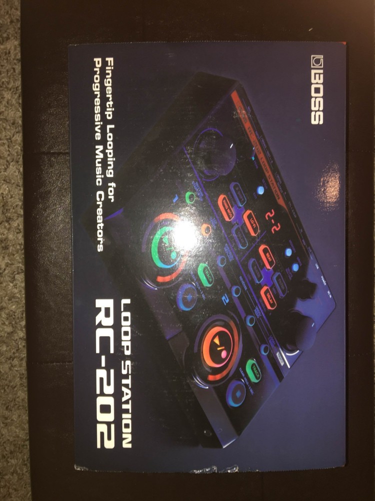 Boss RC202 Compact Tabletop Looper *WITH BOX & ORIGINAL CABLE*
